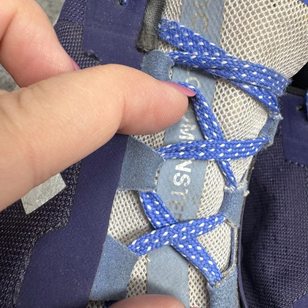 On Cloudmonster Running Shoes Womens Sz 10.5 CloudTec Athletic Blue Gym